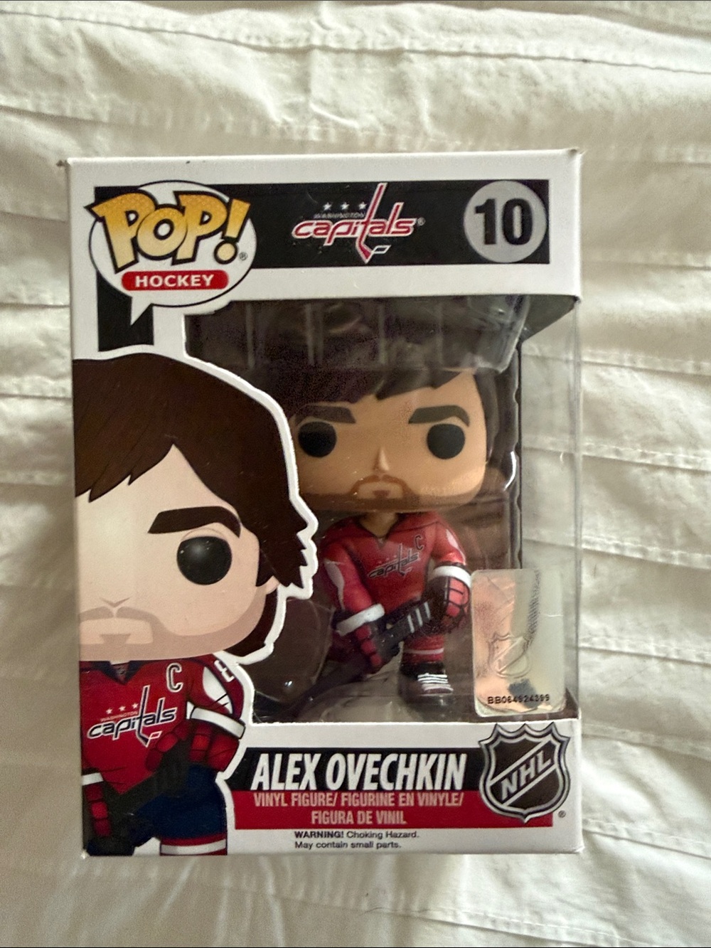 Funko Pop! NHL (Washington Capitals) Alex Ovechkin 10